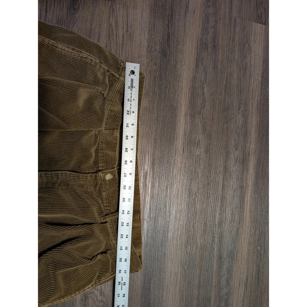 Polo Ralph Lauren Polo Cord Brown Corduroy Pants Mens 38x30‎ Pleated Made in USA